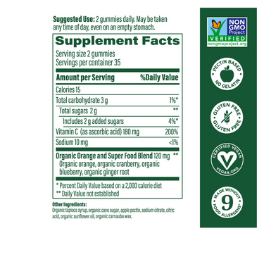 C Defense Daily Immune Support Gummies